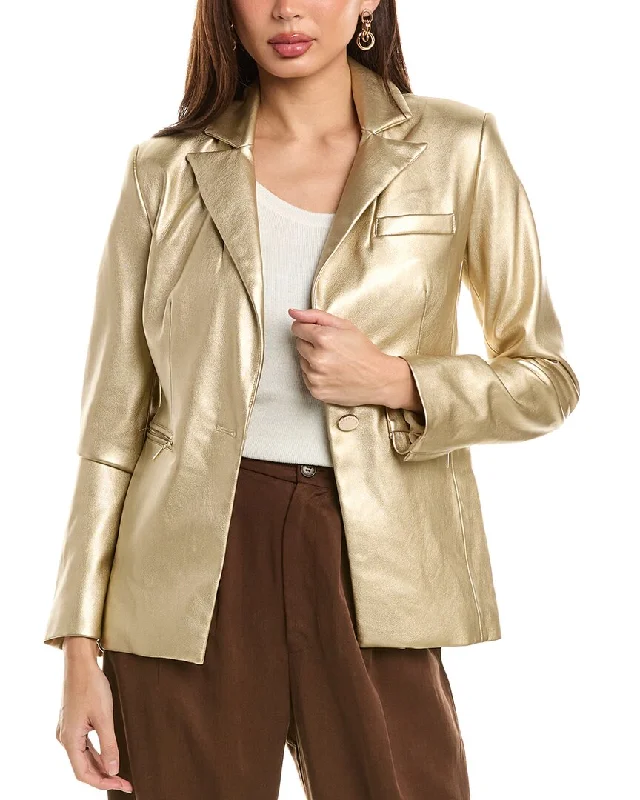 Reduced Prices Elie Tahari Metallic Blazer