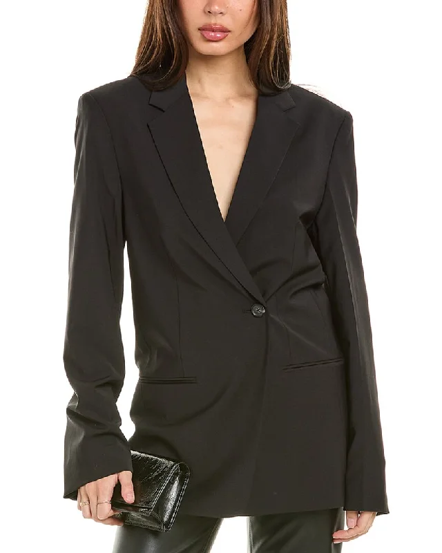 Helmut Lang Wool-Blend Blazer