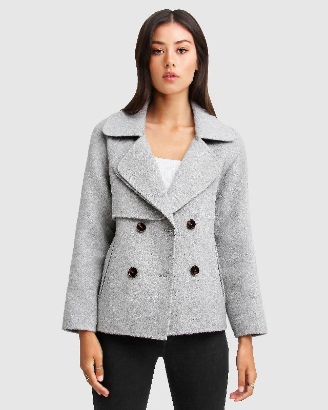 Daily Specials I'm Yours Wool Blend Peacoat