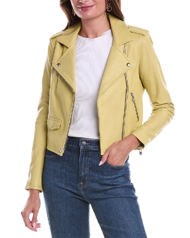 Last Chance IRO Ashville Leather Jacket
