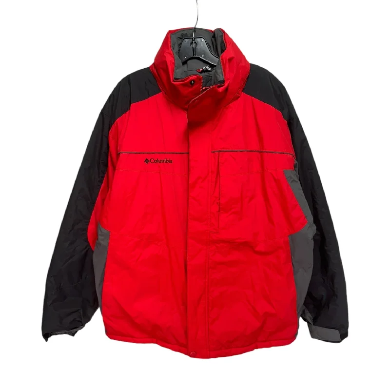 Low Prices Men’s Athletic Jacket By Columbia In Red, Size: Xl