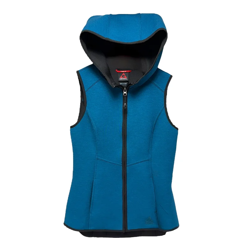 Grand Opening Sale Neoprene Hooded Vest By Gerry In Blue, Size: S
