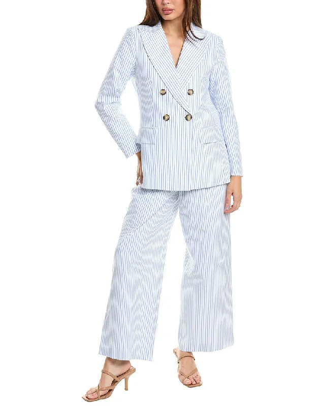 Extra Savings Pascale La Mode 2pc Blazer & Pant Set