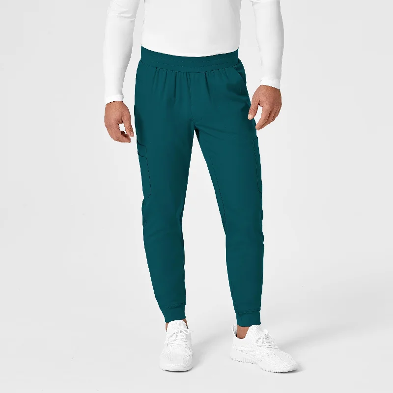 Incredible Offers PRO Men's Cargo Jogger Scrub Pant - Caribbean