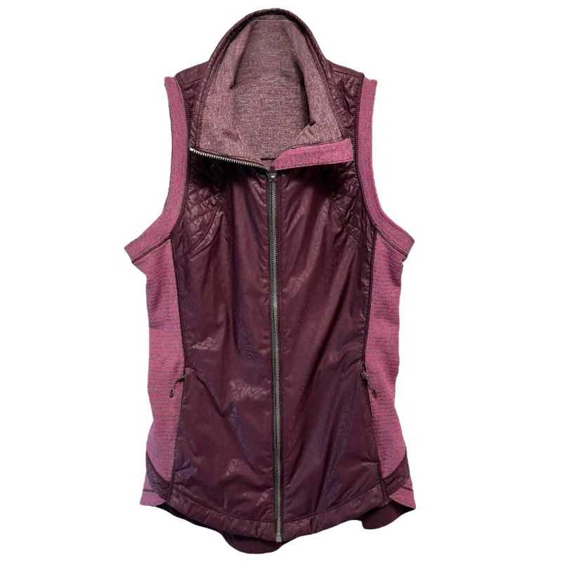 Best Seller Rebel Runner Vest By Lululemon In Petal Camo Embossed Bordeaux Drama / Hyper Stripe Bordeaux Drama Bumble Berry / Heathered Bordeaux Drama, Size: S