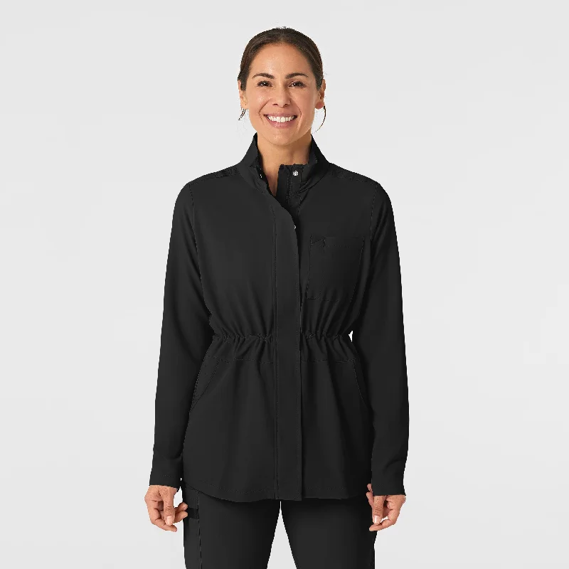 Holiday Sale RENEW Women's Convertible Hood Fashion Jacket - Black