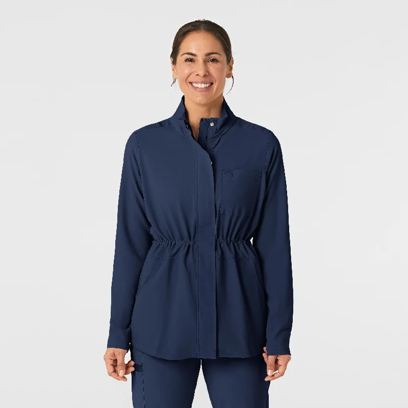 Special Buy RENEW Women's Convertible Hood Fashion Jacket - Navy
