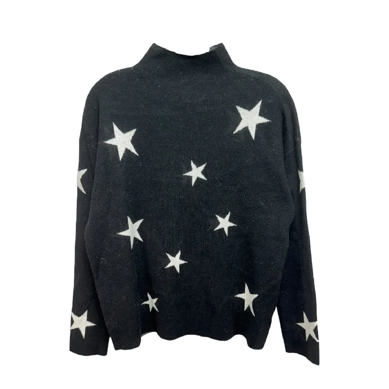 Star Sweater By Tahari By Arthur Levine In Black, Size: S