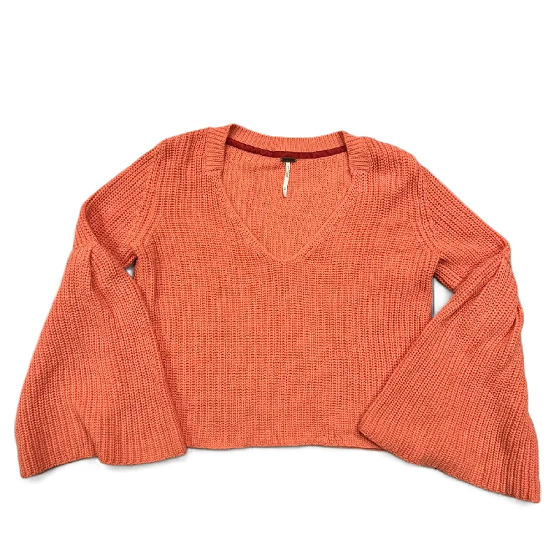 Best Bargains Sweater By Free People In Orange, Size: S