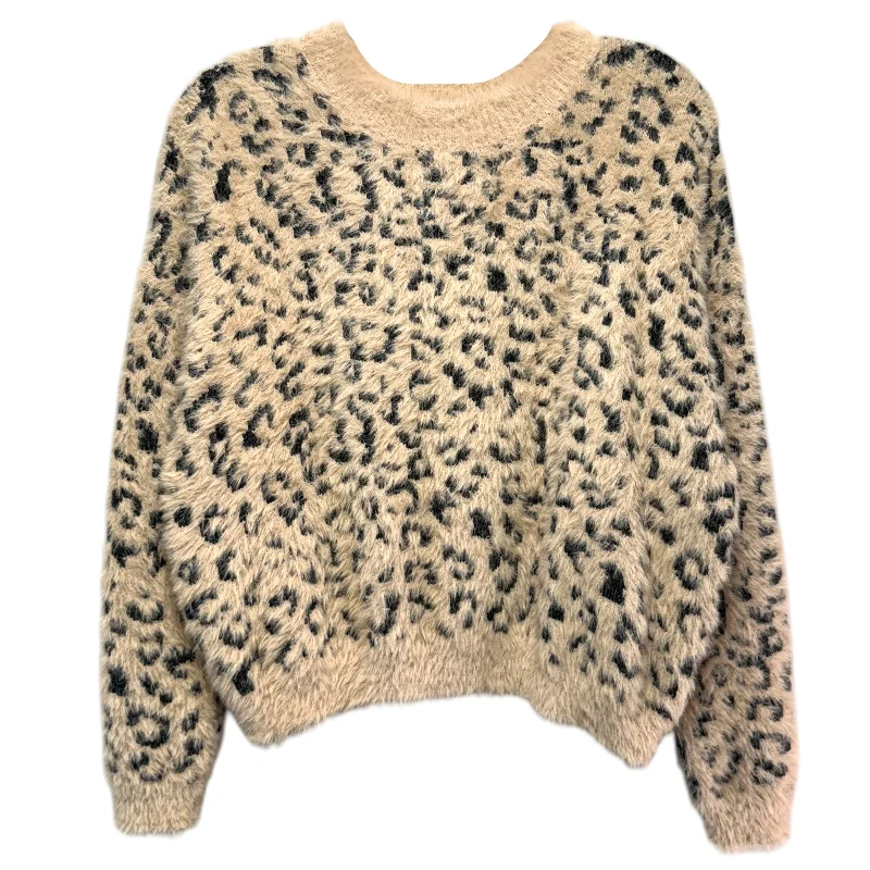 Sweater By Mi Ami In Animal Print, Size: S