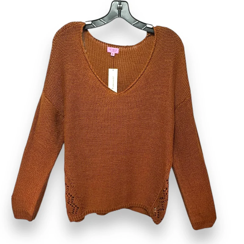 Exclusive Preview Sweater By Mi Ami In Orange, Size: Xl