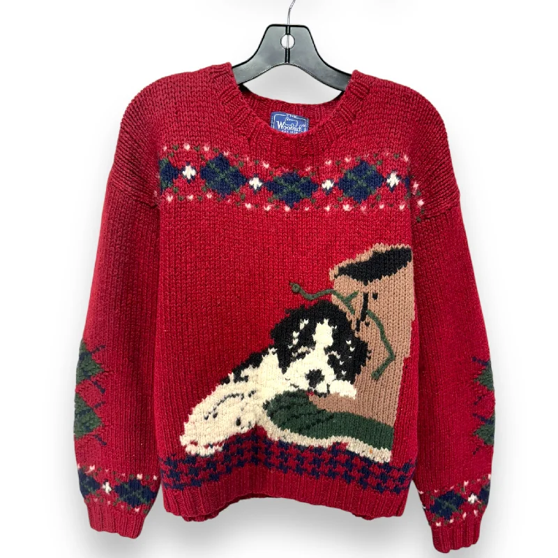 Savings Event Sweater By Woolrich In Red, Size: L