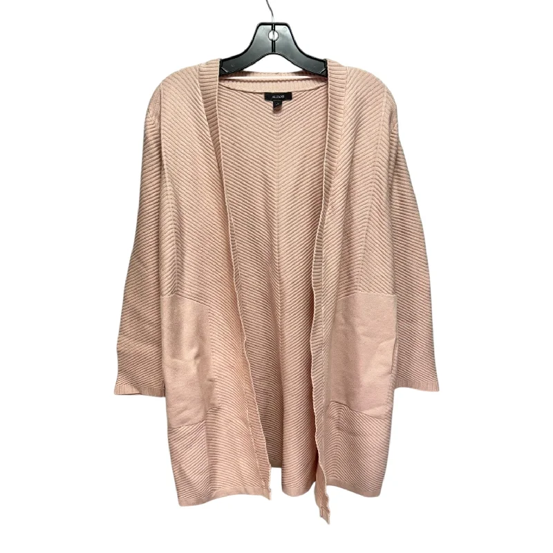 Online Only Sweater Cardigan By Alfani In Peach, Size: L