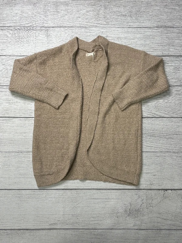Referral Discount Sweater Cardigan By Altard State In Tan, Size: L