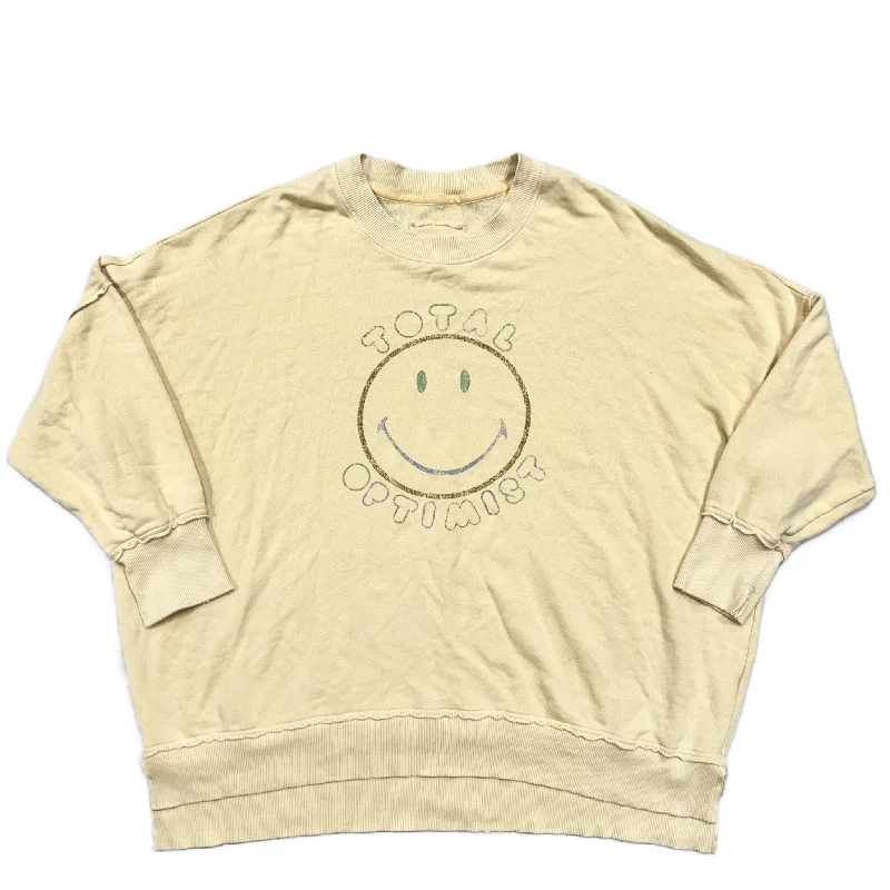 Today's Special Sweatshirt Crewneck By Aerie In Yellow, Size: Xl