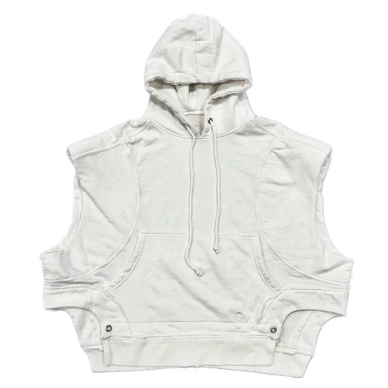 Daily Deals Sweatshirt Hoodie By Free People In White, Size: M