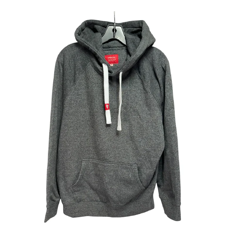 Friends and Family Sale Sweatshirt Hoodie By Sportique In Grey, Size: M