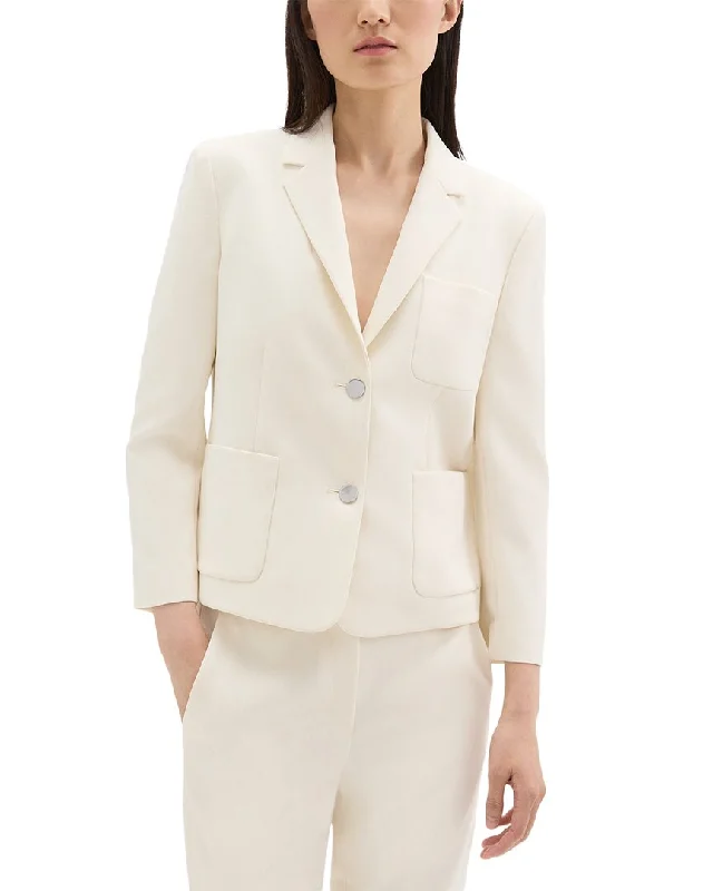 Amazing Deals Theory Shrunken Patch Pocket Blazer