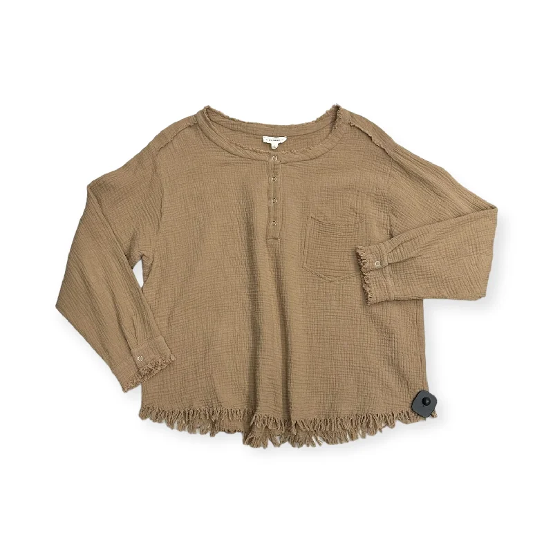 Weekend Deal Top Long Sleeve By Ee Some  Size: L