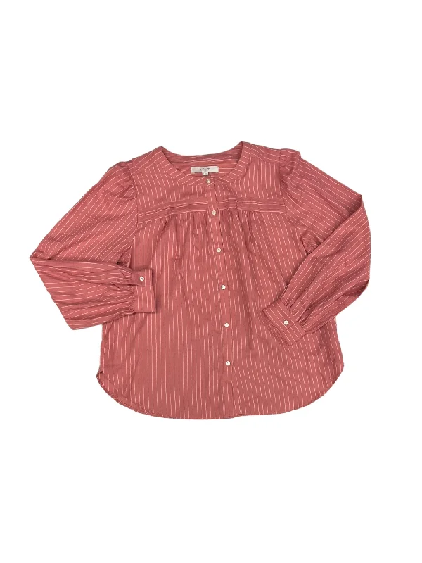 Can't Be Beat Top Long Sleeve By Loft  Size: L