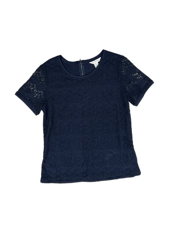 Referral Discount Top Short Sleeve By Christopher And Banks  Size: M