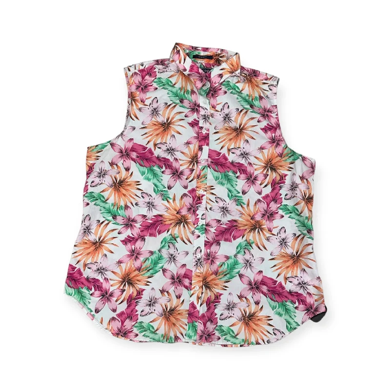 Final Markdown Top Sleeveless By Lands End  Size: 18