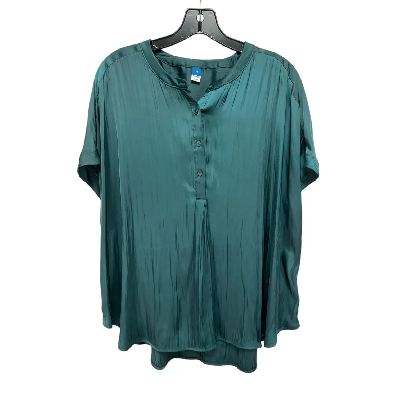 Steals and Deals Top Sleeveless By Old Navy In Green, Size: 2x