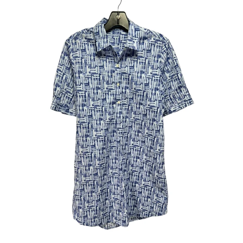 Amazing Deals Tunic Short Sleeve By J Mclaughlin In Blue, Size: Xs