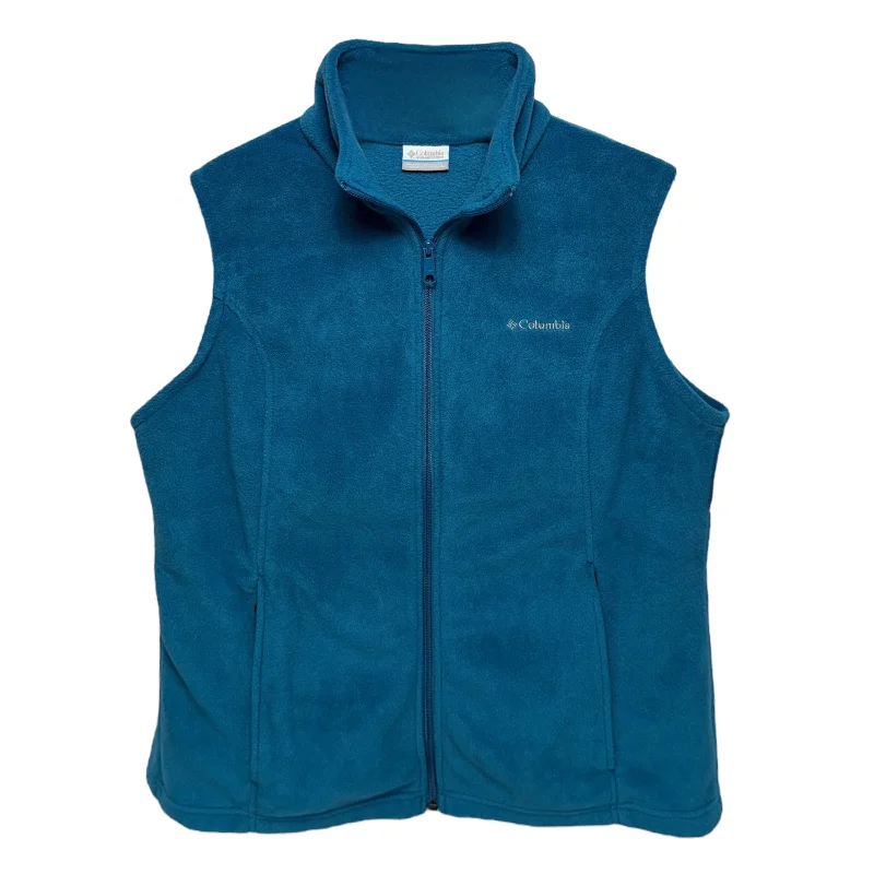 Midnight Sale Vest Fleece By Columbia In Blue, Size: L