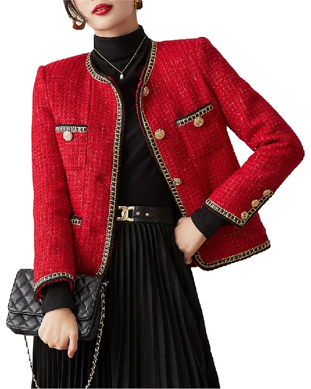 Price Reduction WLZD Wool-Blend Blazer