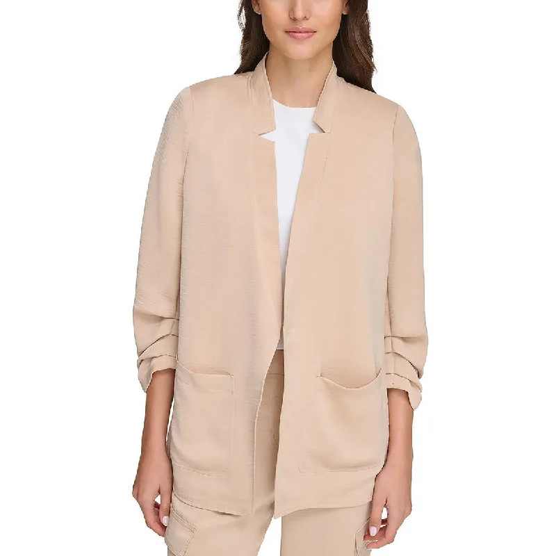 Best Bargains Womens 3/4 Sleeve Suit Separate Open-Front Blazer