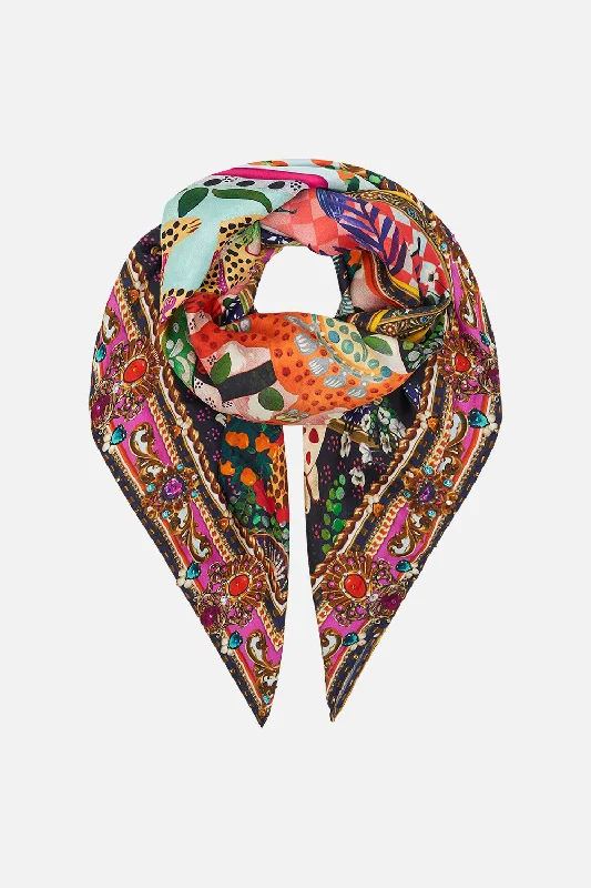 Deal of the Day LARGE SQUARE SCARF ALESSANDROS ATLANTIS