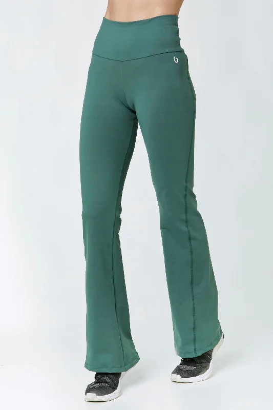 Best Seller Ballerina Flare Pants In Green