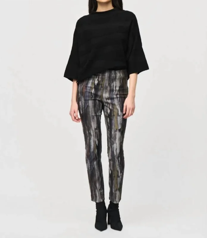 Final Markdown Bohemian Abstract Trousers In Multi