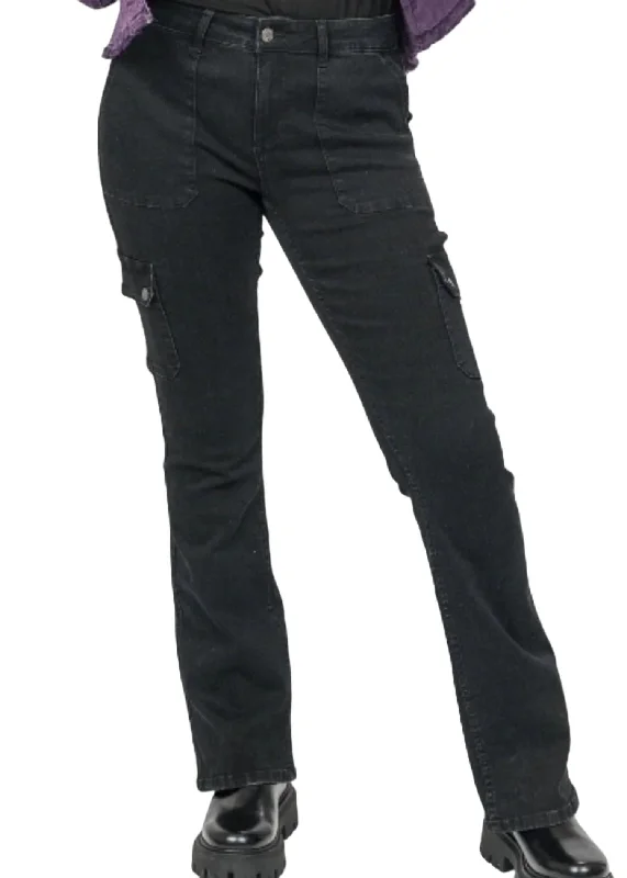 Reduced Prices Cargo Pant In Black