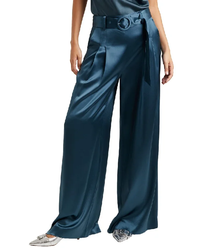 Midnight Madness Cinq à Sept Smooth Satin Shauna Pant
