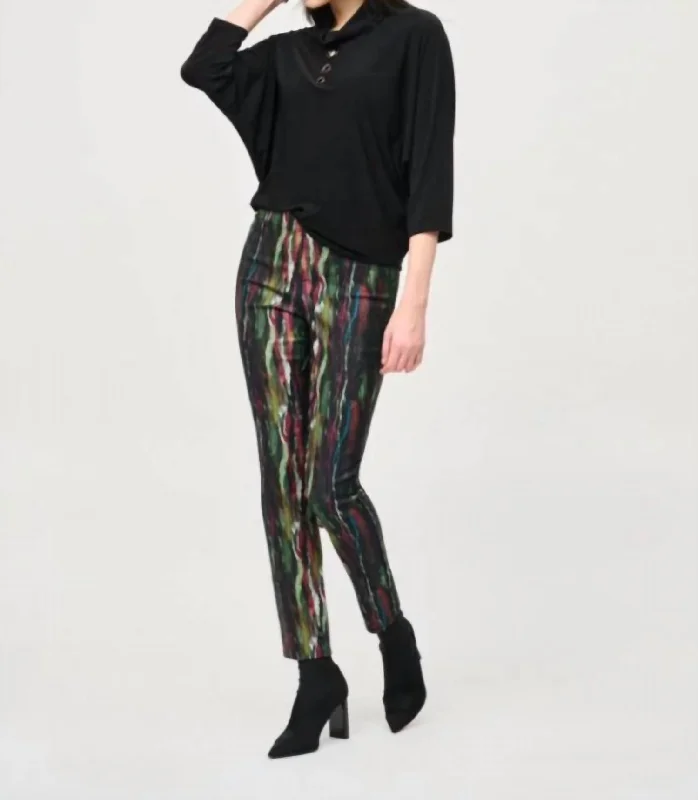 Clearance Event Classic Slim Pull-On Pants In Multi