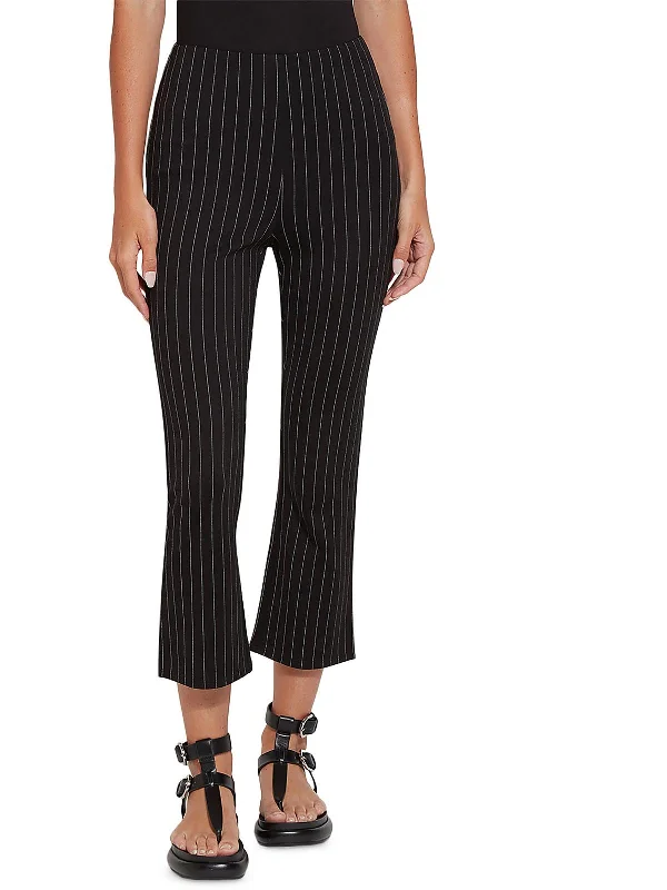 Huge Discounts d Womens Lightweight Ponte Cropped Flared Pants