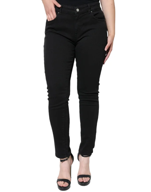 Super Deal Dolce & Gabbana  Cotton Stretch Skinny blue Women's Jeans