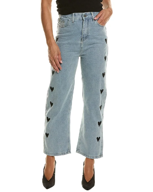 Savings Spectacular HL Affair Straight Jean