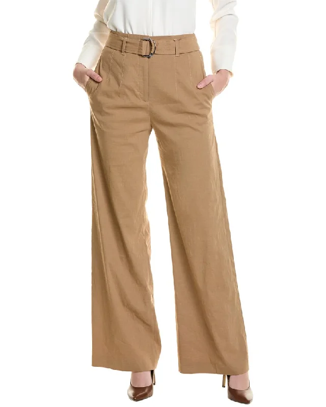 Closeout Sale Hugo Boss Tasena Linen-Blend Pant