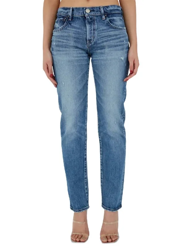 New Markdowns Mallard Slim Straight Jean In 113 Dark Blue
