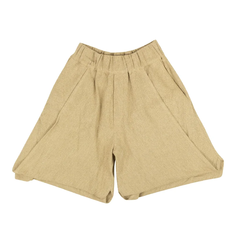 Steals and Deals Palomo Linen Blend Shorts - Beige