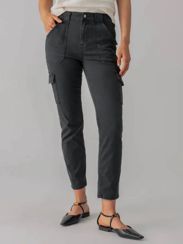 Shop and Save Sculpted Hayden Cargo Pants In Black