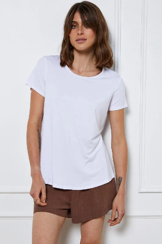 While Supplies Last White T Shirt Short Sleeve