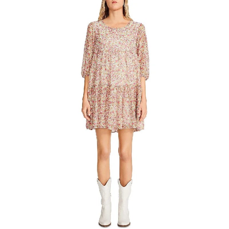 Bonus Savings BB Dakota by Steve Madden Womens Printed Mini Dress
