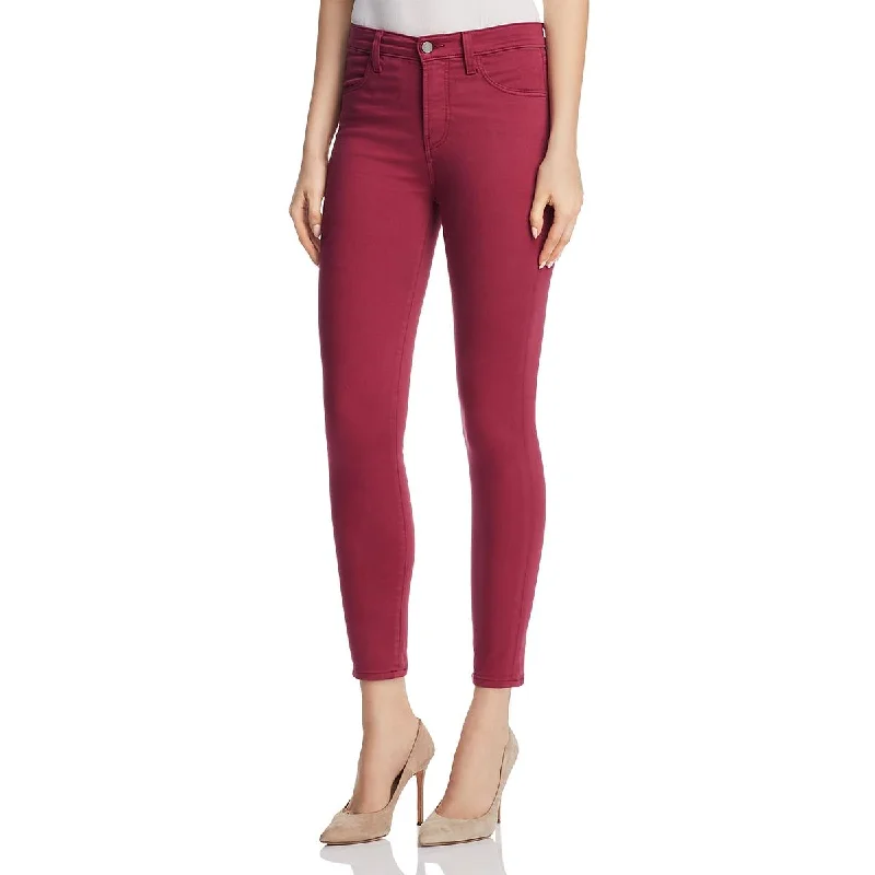 J Brand Womens Alana High Rise Ankle Skinny Crop Jeans