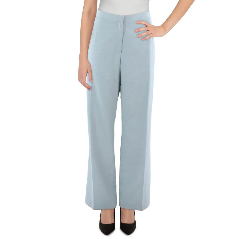 Le Suit Womens Plus Knit Melange Dress Pants