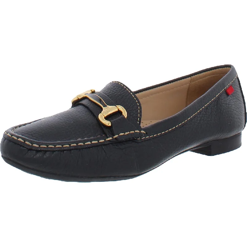 Unmissable Offer Marc Joseph Womens Grand St. Cushioned Footbed Leather Loafers