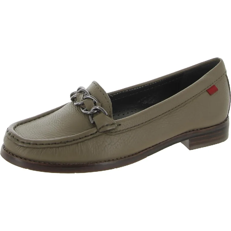 New Markdowns Marc Joseph Womens Park Ave South Leather Slip On Loafers